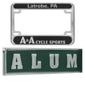Chrome Plated Motorcycle License Plate Frame (Overseas Production)